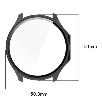 For OPPO Watch X2 Tempered Film Integrated PC Watch Protective Case(Ivory White) by bashfashion