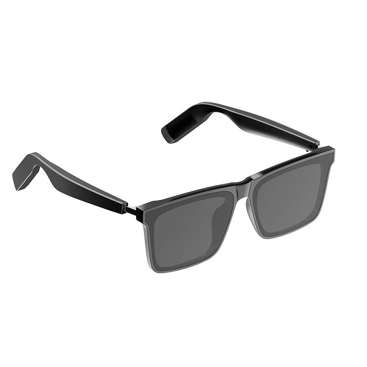 YJ008 Smart Glasses, Support AI Smart Chip / Outdoor Sports / Bluetooth Call(Black) by bashfashion