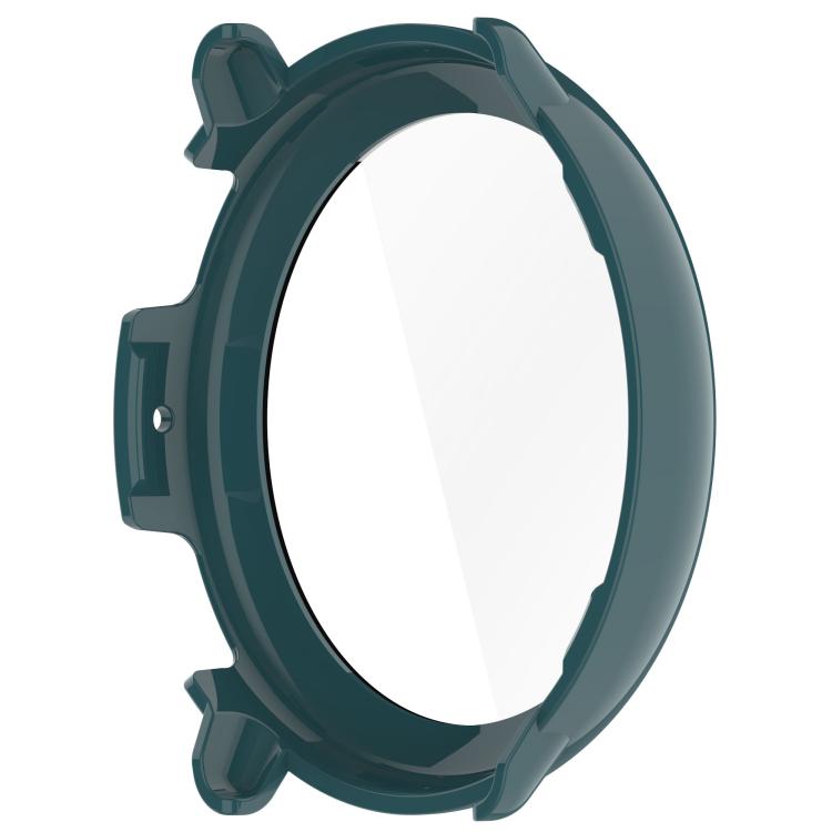 For Amazfit Active 2 A2437 Tempered Film Integrated PC Watch Protective Case(Pine Green) by bashfashion