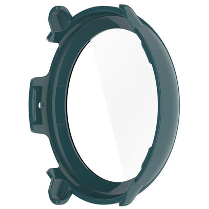 For Amazfit Active 2 A2437 Tempered Film Integrated PC Watch Protective Case(Pine Green) by bashfashion