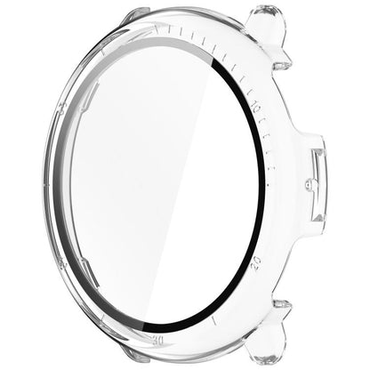 For Amazfit Active 2 A2437 Tempered Film Integrated PC Watch Protective Case(Transparent Color) by bashfashion