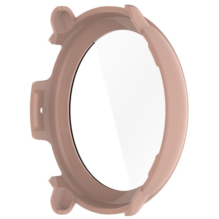 For Amazfit Active 2 A2437 Tempered Film Integrated PC Watch Protective Case(Cherry Pink) by bashfashion