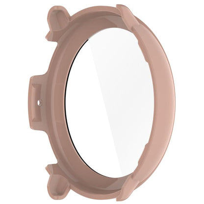 For Amazfit Active 2 A2437 Tempered Film Integrated PC Watch Protective Case(Cherry Pink) by bashfashion