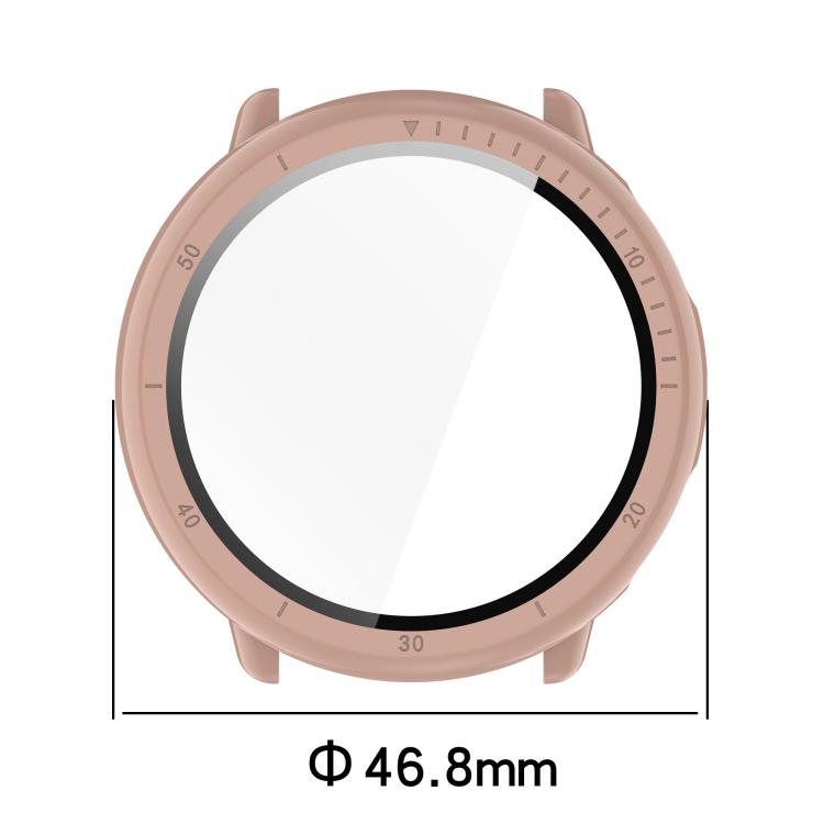 For Amazfit Active 2 A2437 Tempered Film Integrated PC Watch Protective Case(Transparent Color) by bashfashion