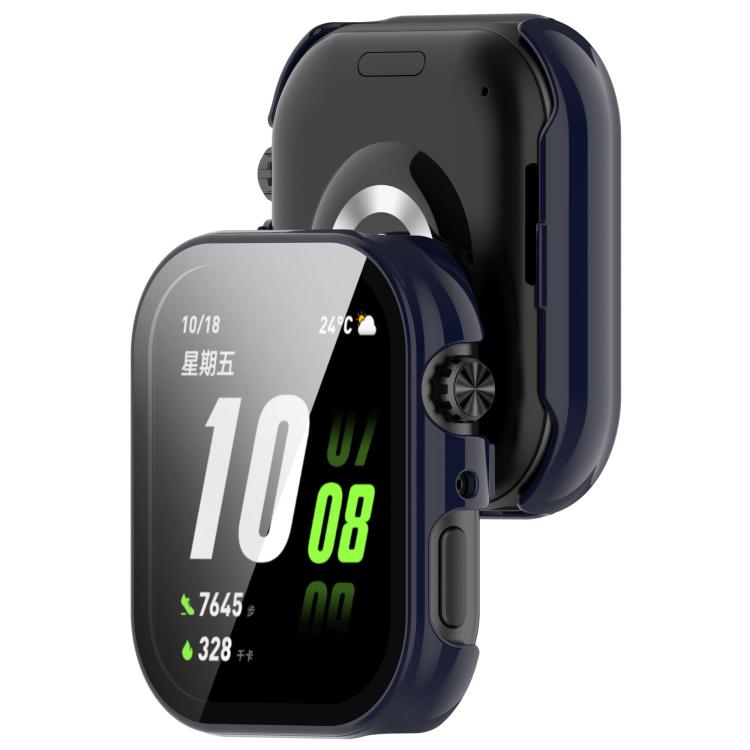 For Honor ROSSINI 2i Tempered Film Integrated PC Watch Protective Case(Ink Blue) by bashfashion