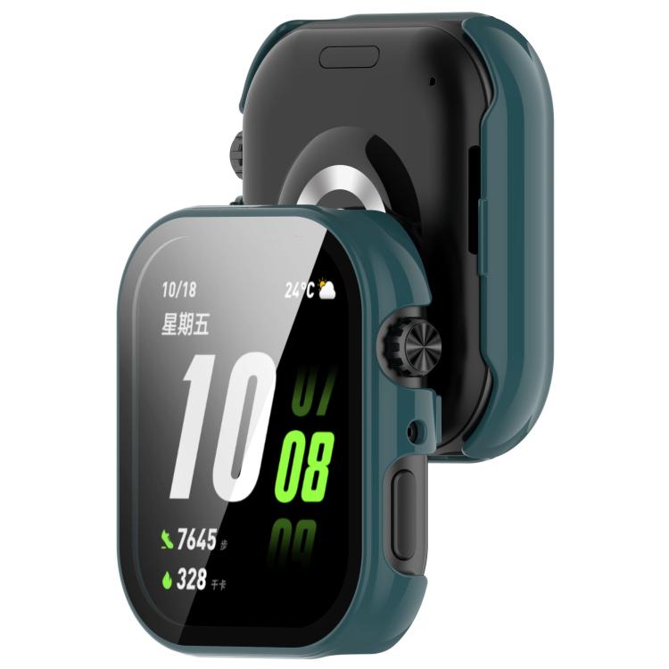 For Honor ROSSINI 2i Tempered Film Integrated PC Watch Protective Case(Pine Green) by bashfashion