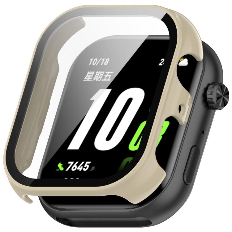 For Honor ROSSINI 2i Tempered Film Integrated PC Watch Protective Case(Ivory White) by bashfashion