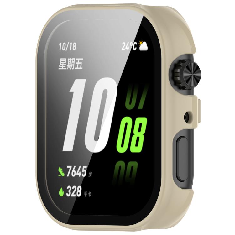 For Honor ROSSINI 2i Tempered Film Integrated PC Watch Protective Case(Ivory White) by bashfashion