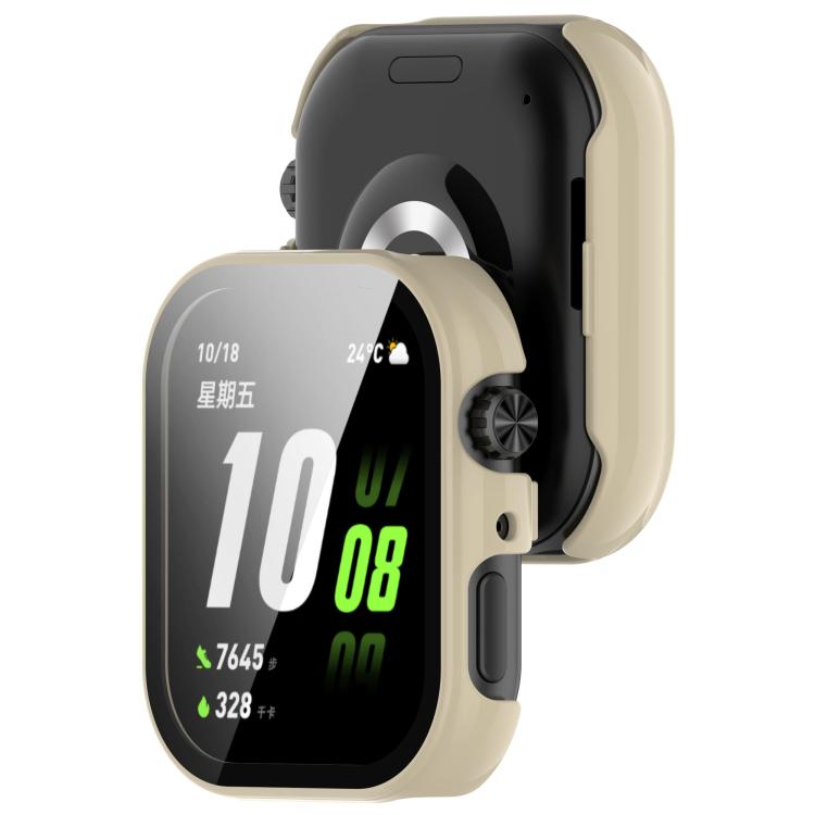 For Honor ROSSINI 2i Tempered Film Integrated PC Watch Protective Case(Ivory White) by bashfashion