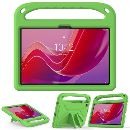 For Lenovo Tab TB-311 / WiFi 10.1 2025 Handle EVA Shockproof Tablet Case with Holder(Green) by bashfashion