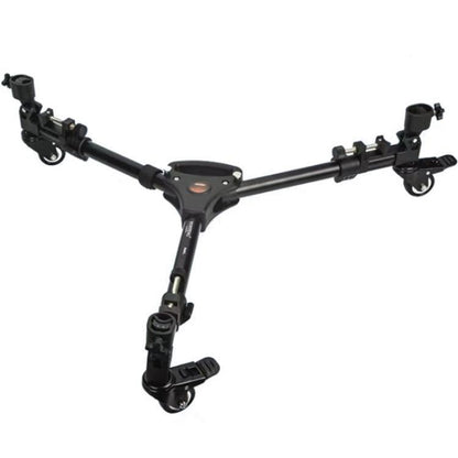 YUNTENG 900L DV Camera Photography Tripod Base Stand Universal Folding 3 Wheels Pulley by YUNTENG