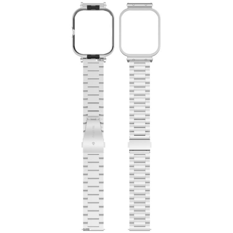 For vivo Watch GT Watch Frame Integrated Three Beads Stainless Steel Watch Band(Gold) by bashfashion