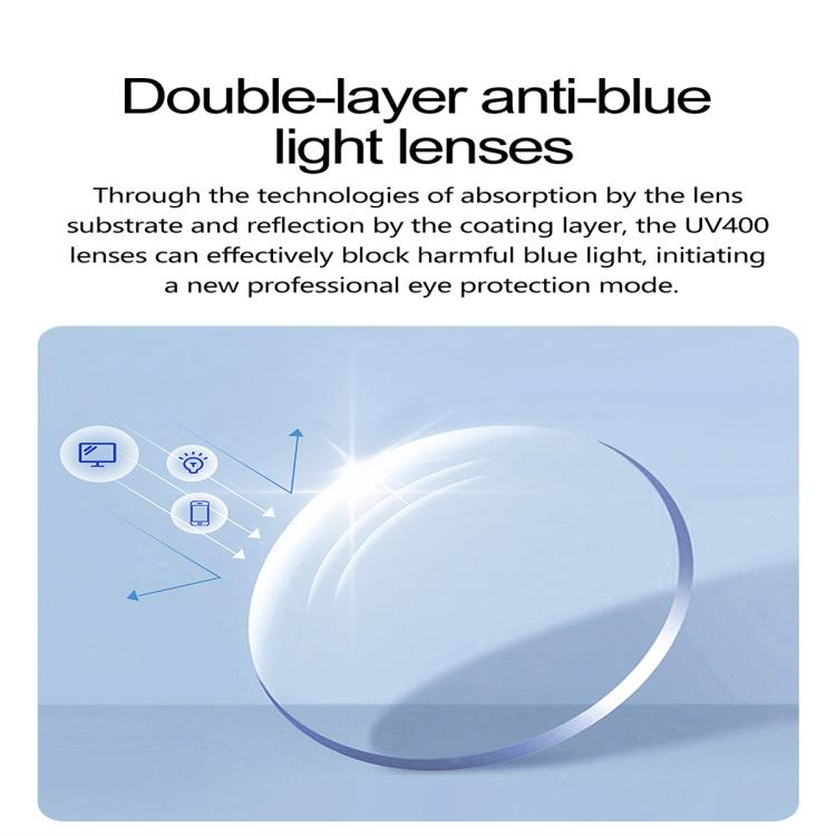 W100B Smart Glasses, Support AI Conversation / AI Intelligent Translation / Bluetooth Call(White) by bashfashion