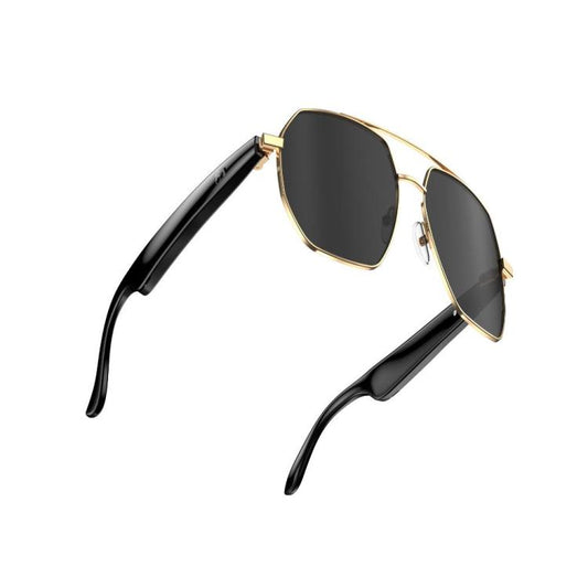 W100C Smart Glasses, Support AI Conversation / AI Intelligent Translation / Bluetooth Call(Black) by bashfashion