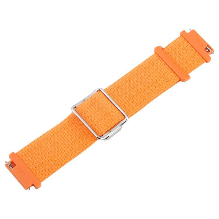 For Google Pixel Watch 1 / 2 / 3 41mm Magnetic Buckle Reflective Nylon Watch Band(Orange) by bashfashion