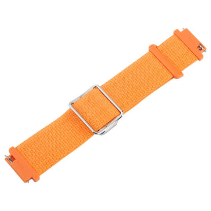 For Google Pixel Watch 3 45mm Magnetic Buckle Reflective Nylon Watch Band(Orange) by bashfashion