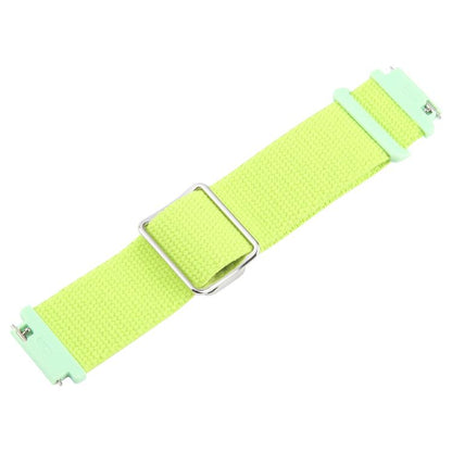 For Google Pixel Watch 3 45mm Magnetic Buckle Reflective Nylon Watch Band(Green) by bashfashion