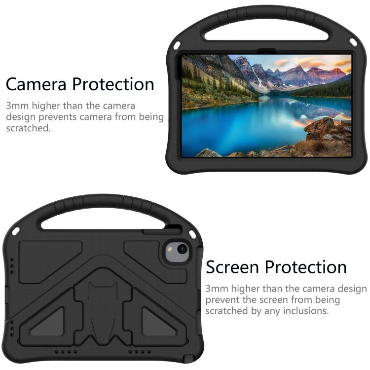 For URAO C107 10.1 2024 EVA Shockproof Tablet Case with Holder(Black) by bashfashion