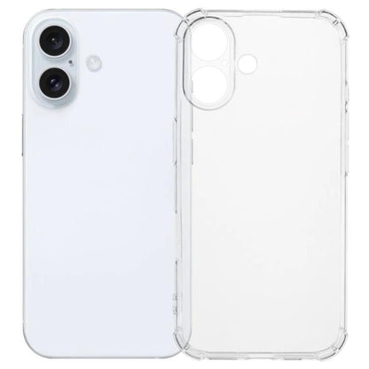 For iPhone 16 Kalebol 1.5mm Four-Corner Airbags Shockproof Transparency TPU Phone Case by Kalebol