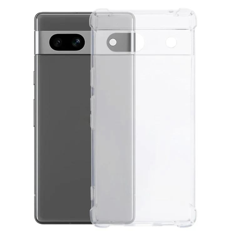For Google Pixel 7a Kalebol 1.5mm Four-Corner Airbags Shockproof Transparency TPU Phone Case by Kalebol