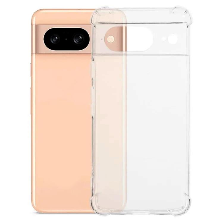 For Google Pixel 8 Kalebol 1.5mm Four-Corner Airbags Shockproof Transparency TPU Phone Case by Kalebol