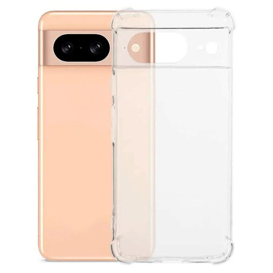 For Google Pixel 8 Kalebol 1.5mm Four-Corner Airbags Shockproof Transparency TPU Phone Case by Kalebol