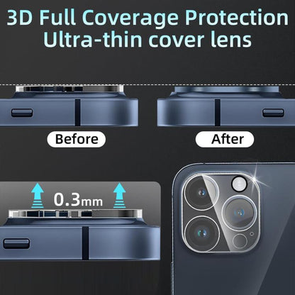 For iPhone 14 Pro Max Kalebol Transparent One Piece Lens Protection Film by Kalebol