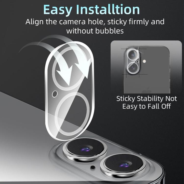 For iPhone 17 Kalebol Transparent One Piece Lens Protection Film by Kalebol