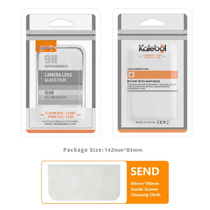 For iPhone 16 Pro Kalebol Transparent One Piece Lens Protection Film by Kalebol