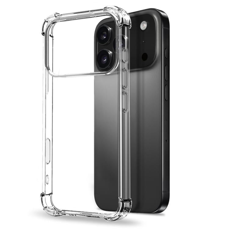 For iPhone 17 Pro Max NORTHJO 2 in 1 TPU Airbag Shockproof Phone Case with Screen Film(Clear) by NORTHJO