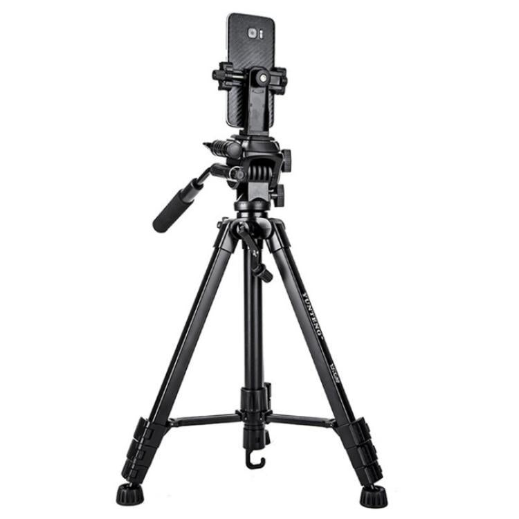 YUNTENG VCT-60 Retractable Tripod Stand For Smartphones DSLR Mirrorless Cameras by YUNTENG