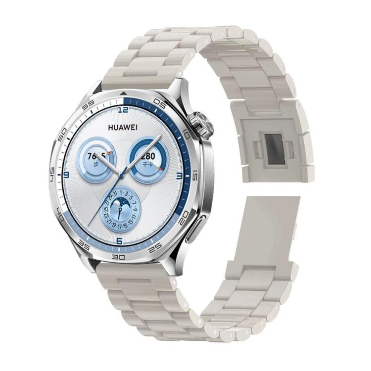 For Samsung Galaxy Watch 7 40mm / 44mm Candy Three Beads Magnetic Buckle Watch Band(Starlight Color) by bashfashion