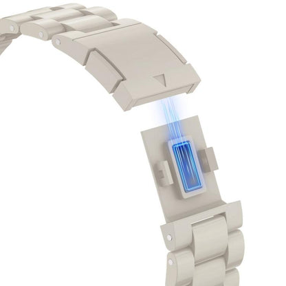 For Samsung Galaxy Watch 7 40mm / 44mm Candy Three Beads Magnetic Buckle Watch Band(Starlight Color) by bashfashion