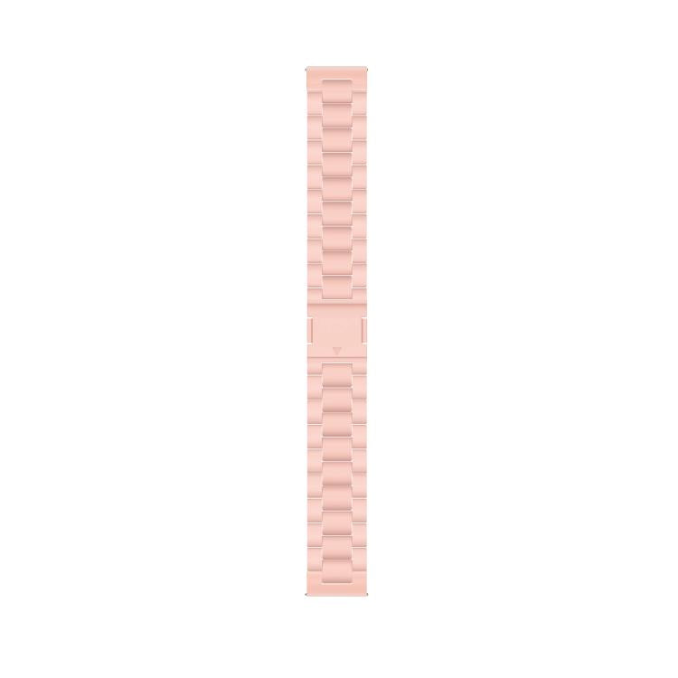 For Samsung Galaxy Watch 7 40mm / 44mm Candy Three Beads Magnetic Buckle Watch Band(Light Pink) by bashfashion