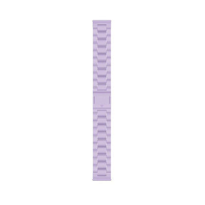 For Samsung Galaxy Watch 7 40mm / 44mm Candy Three Beads Magnetic Buckle Watch Band(Light Purple) by bashfashion