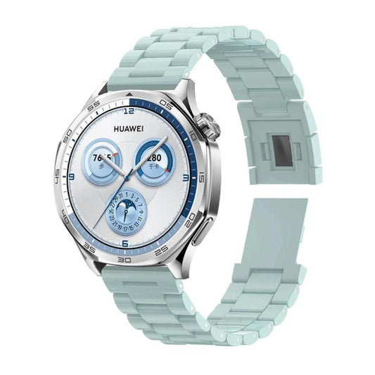 For Samsung Galaxy Watch 7 40mm / 44mm Candy Three Beads Magnetic Buckle Watch Band(Light Green) by bashfashion