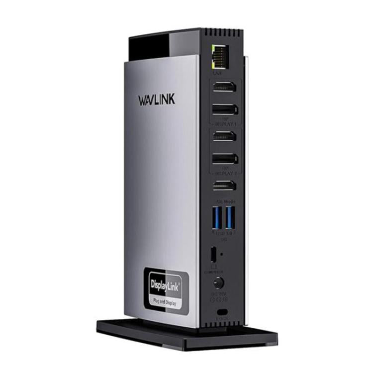 WAVLINK WL-UG69PD13Pro DisplayLink Docking Station 15 in 1 USB-C Hub for MacBook Laptop(EU Plug) by WAVLINK