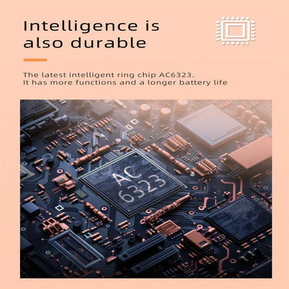 R18 SIZE 7 Smart Ring, Support Heart Rate / Blood Oxygen / Sleep / Care For Faimilies(Rose Gold) by bashfashion