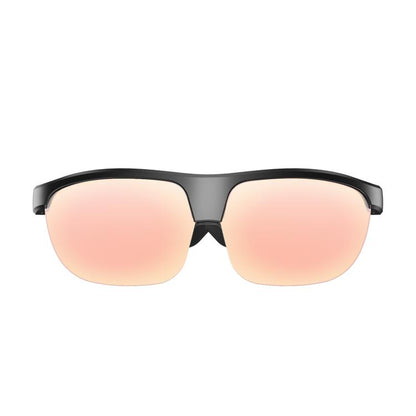 L01 Smart Glasses, Support AI Intelligent Translation / Bluetooth Call / Intelligent Noise Reduction(Pink) by bashfashion