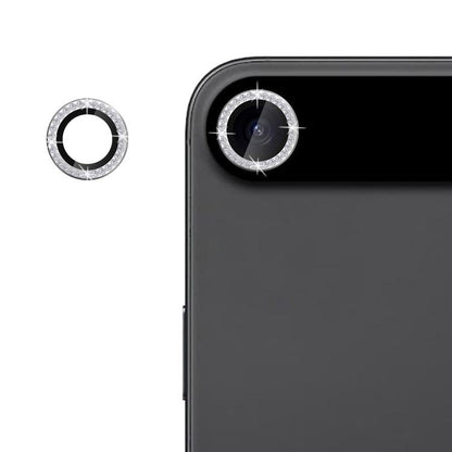 For iPhone Air Kalebol Individual Camera Lens Diamond Ring Protector(Silver) by Kalebol