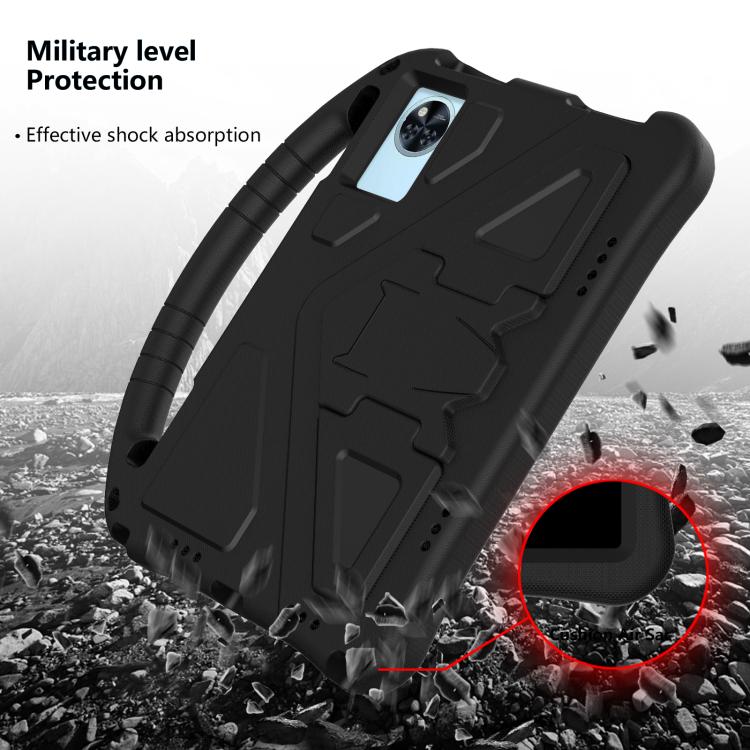 For Doogee U11 / U11 Pro 11 2025 EVA Shockproof Tablet Case with Holder(Black) by bashfashion