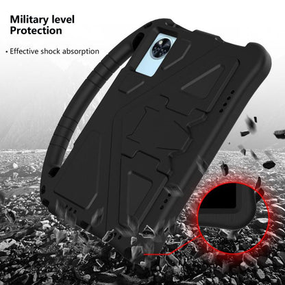 For Doogee U11 / U11 Pro 11 2025 EVA Shockproof Tablet Case with Holder(Black) by bashfashion