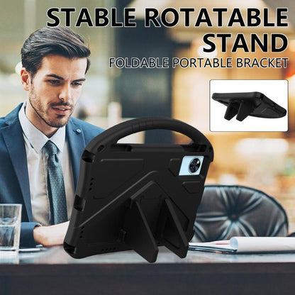 For Doogee U11 / U11 Pro 11 2025 EVA Shockproof Tablet Case with Holder(Black) by bashfashion