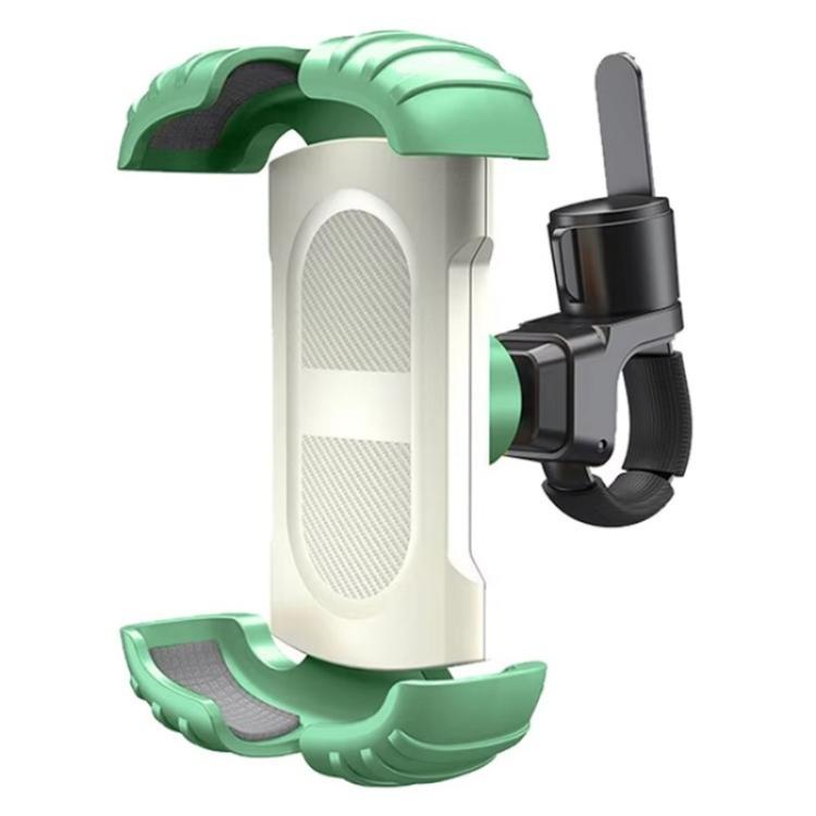 Z012 360 Degree Rotation Universal Cellphone Holder Motorcycle Bicycle Handlebar Phone Mount(Green) by bashfashion