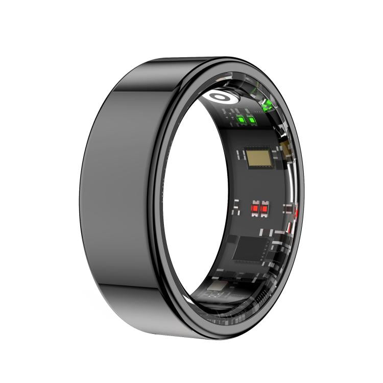 R11C SIZE 7 Smart Ring, Support Heart Rate / Blood Oxygen / Sleep Monitoring / Multiple Sport Modes(Black) by bashfashion