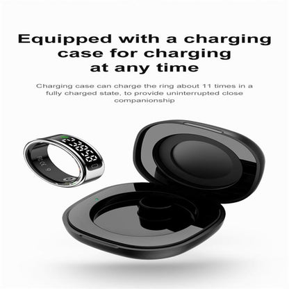 R11C SIZE 8 Smart Ring, Support Heart Rate / Blood Oxygen / Sleep Monitoring / Multiple Sport Modes(Rose Gold) by bashfashion