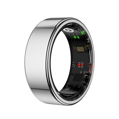 R11C SIZE 9 Smart Ring, Support Heart Rate / Blood Oxygen / Sleep Monitoring / Multiple Sport Modes(Silver) by bashfashion