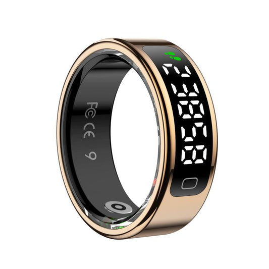 R11C SIZE 11 Smart Ring, Support Heart Rate / Blood Oxygen / Sleep Monitoring / Multiple Sport Modes(Rose Gold) by bashfashion