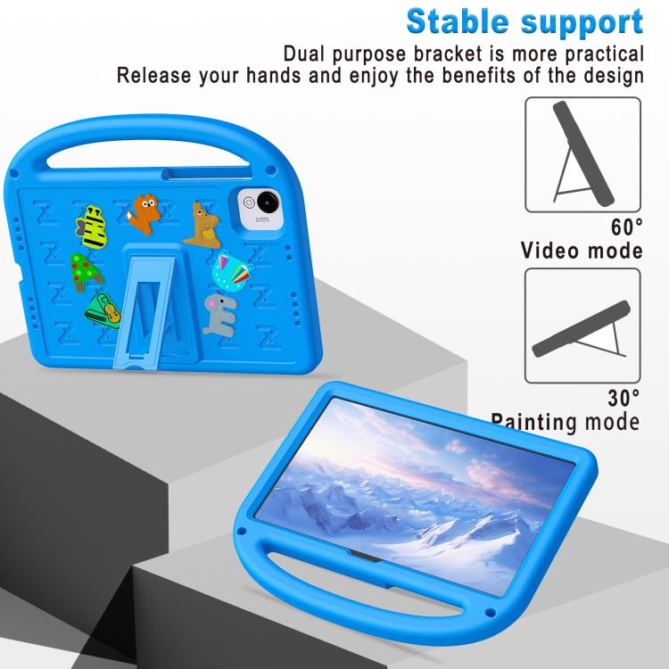 For Honor Pad X9 Pro / X9a 2025 Cartoon Sparrow EVA Shockproof Tablet Case(Blue) by bashfashion