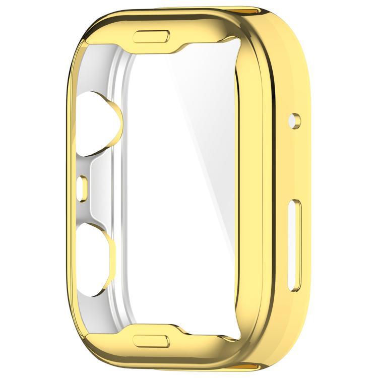 For Huawei Watch Fit 4 Electroplated TPU Full Coverage Watch Protective Case(Gold) by bashfashion